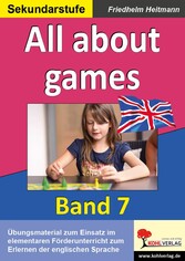 All about games - English - quite easy! Band 7