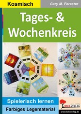 Tageskreis & Wochenkreis - Legekreis zu den Wochentagen und Tagesablauf